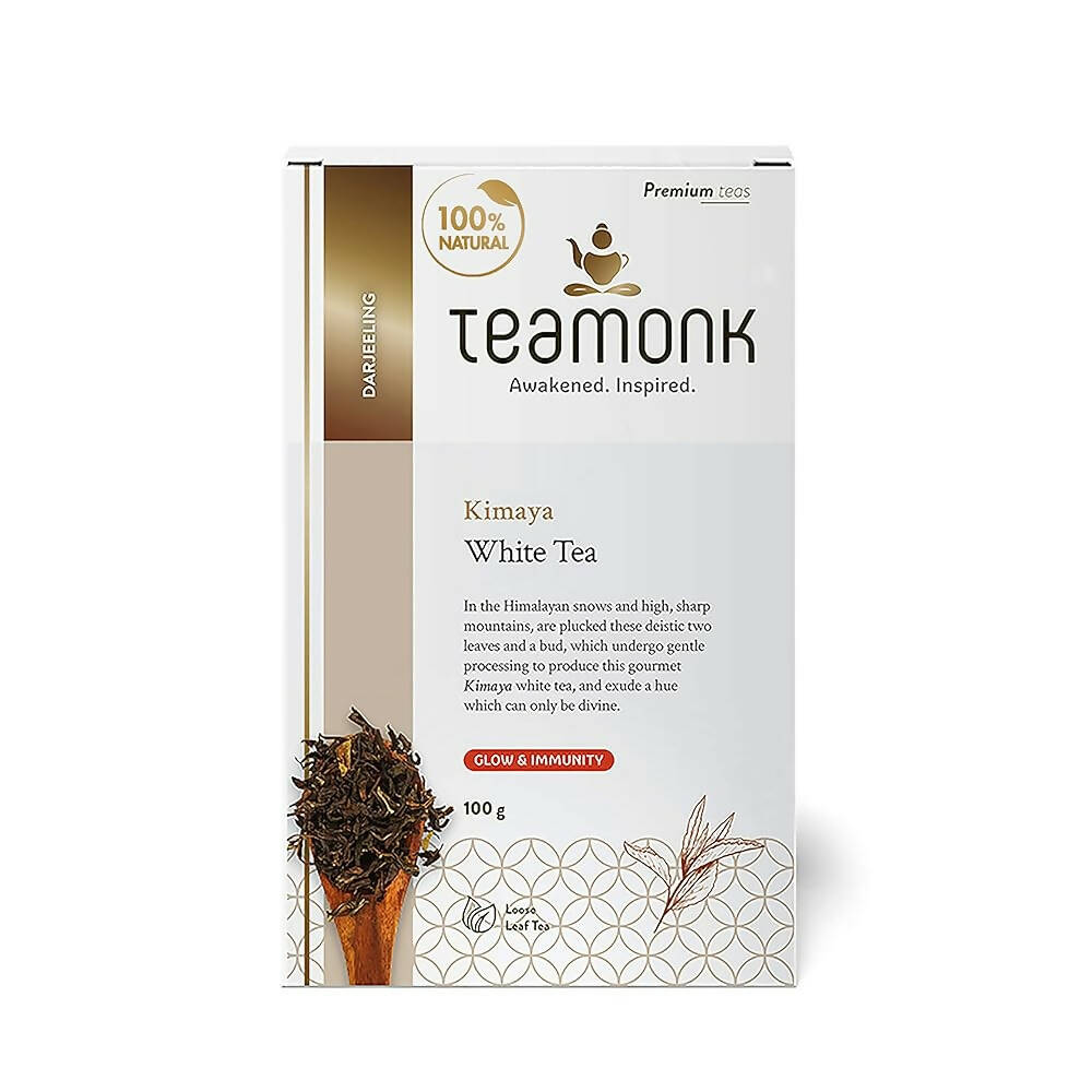 Image 1 of Teamonk Darjeeling Kimaya White Tea (Makes 50 Cups)