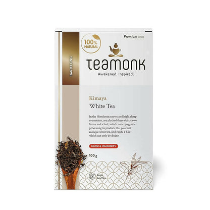 Image 1 of Teamonk Darjeeling Kimaya White Tea (Makes 50 Cups)