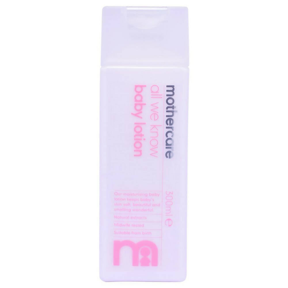 Image 1 of 300 ml for the product Mothercare All We Know Baby Lotion