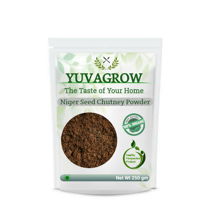 Image 1 of 250 gm for the product Yuvagrow Niger Seed Chutney Powder