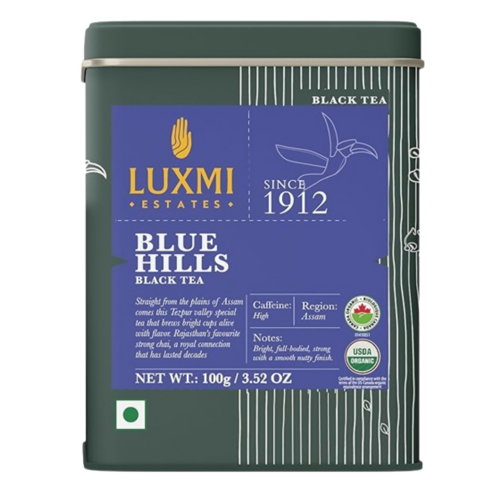 Image 1 of 100 gm for the product Luxmi Estates Blue Hills Black Tea Blend