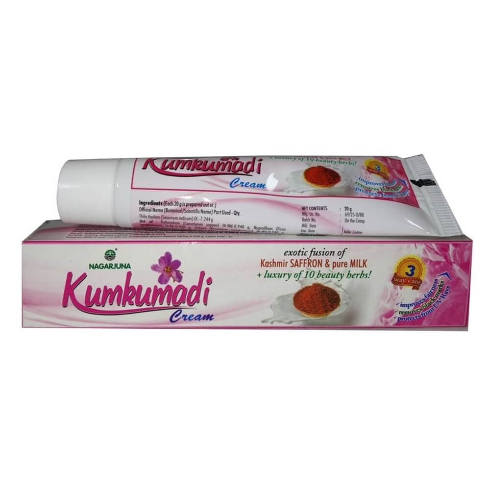 Image 1 of 20 gm / Pack of 1 for the product Nagarjuna Ayurveda Kumkumadi Cream