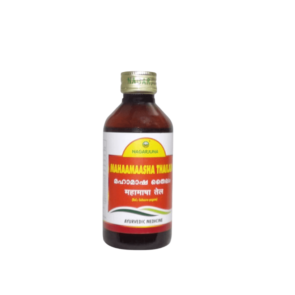 Image 1 of 100 ml for the product Nagarjuna Ayurveda Mahaamaasha Thailam