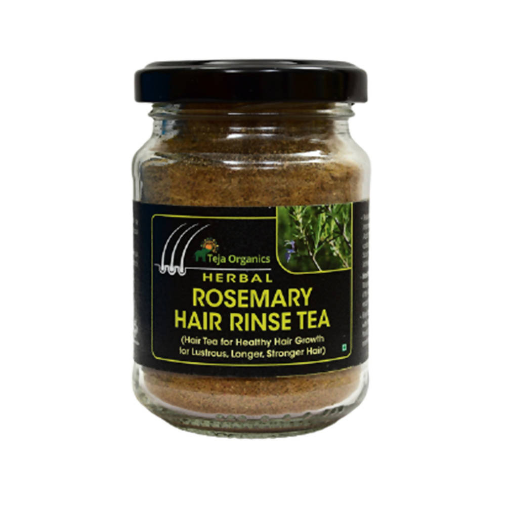 Image 1 of 50 gm for the product Teja Organics Rosemary Hair Rinse Tea