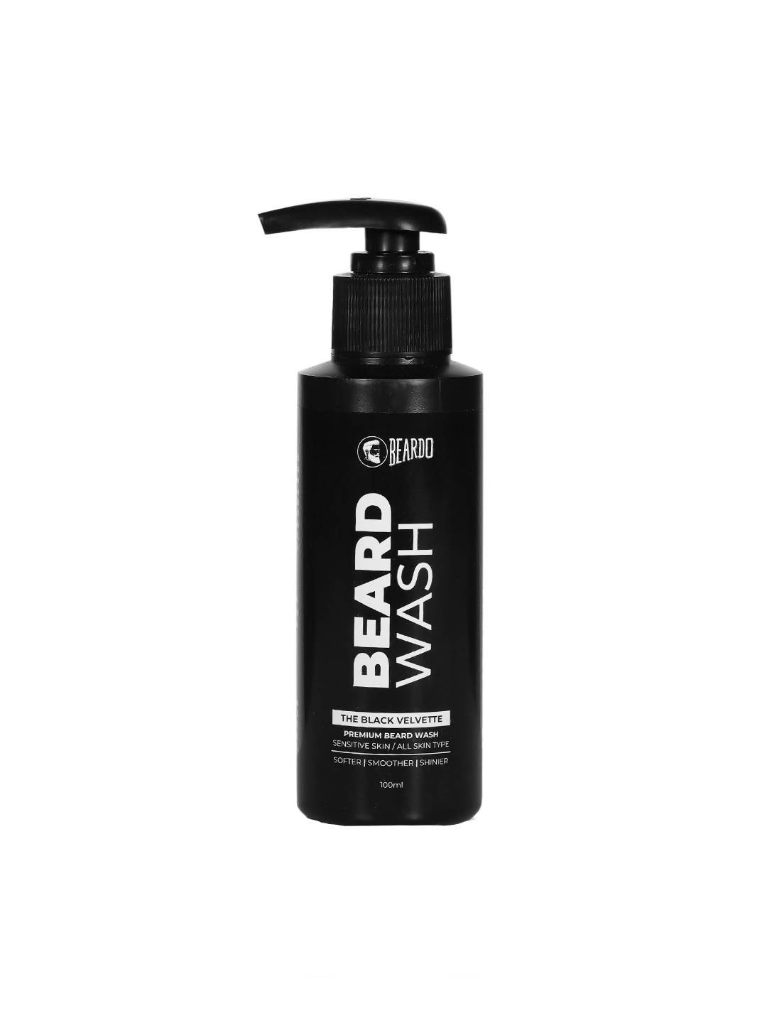 Image 1 of 100 ml / Pack of 1 for the product Beardo The Black Velvette Wash