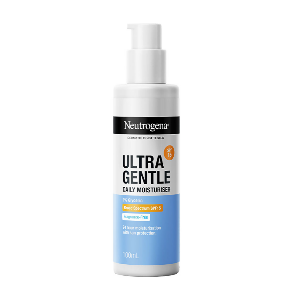 Image 1 of Neutrogena Ultra Gentle Daily Face Moisturizer With SPF 15