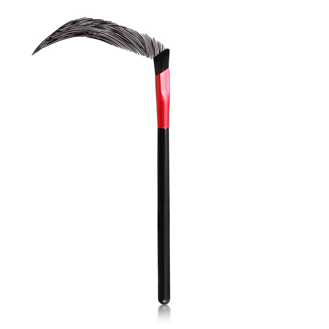 Image 1 of Gleva Multi-Function Eyebrow Brush - Black Pink