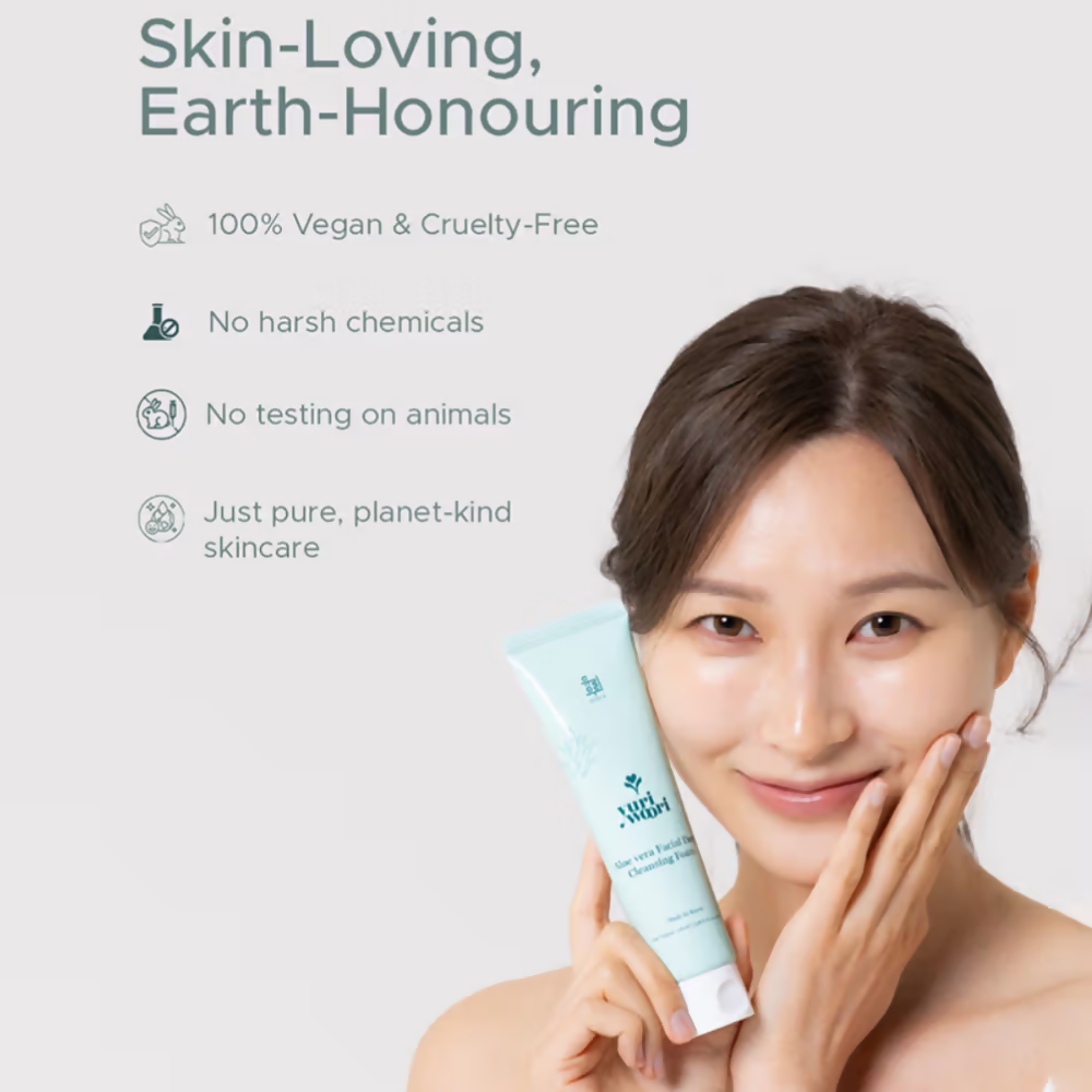 Image 5 of Yuri Woori Aloevera Facial Deep Cleansing Foam