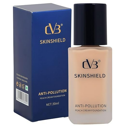 Image 1 of CVB Ft-808 Natural Anti Pollution Peach Cream Foundation Oil-Free