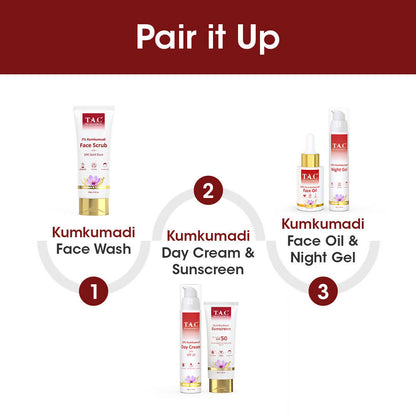 Image 7 of TAC - The Ayurveda Co. 7% Kumkumadi Face Wash for Glowing Skin