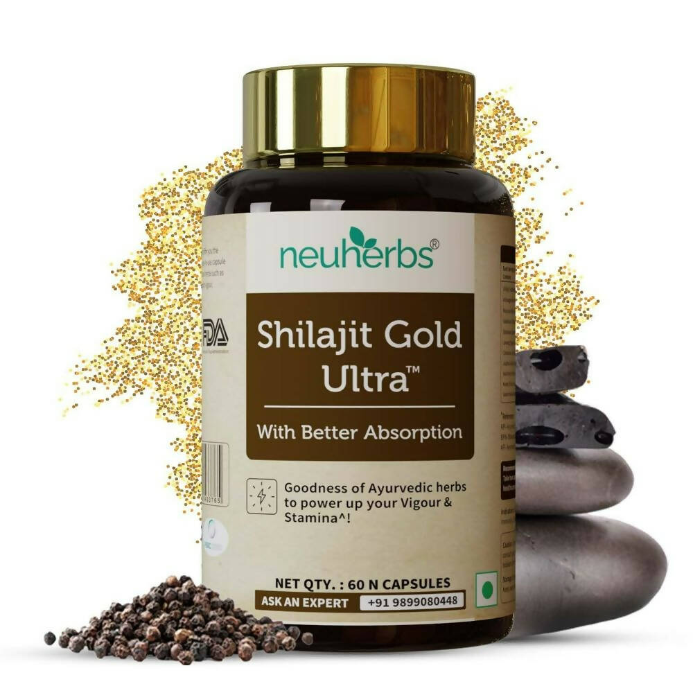 Image 1 of 60 caps for the product Neuherbs Sj Gold Ultra Capsules