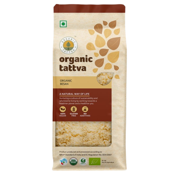 Image 1 of 500 gm / Pack of 1 for the product Organic Tattva Besan