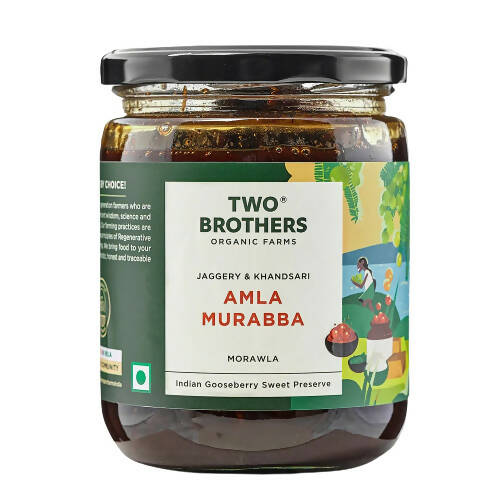 Image 1 of 500 gm for the product Two Brothers Organic Farms Amla Murabba
