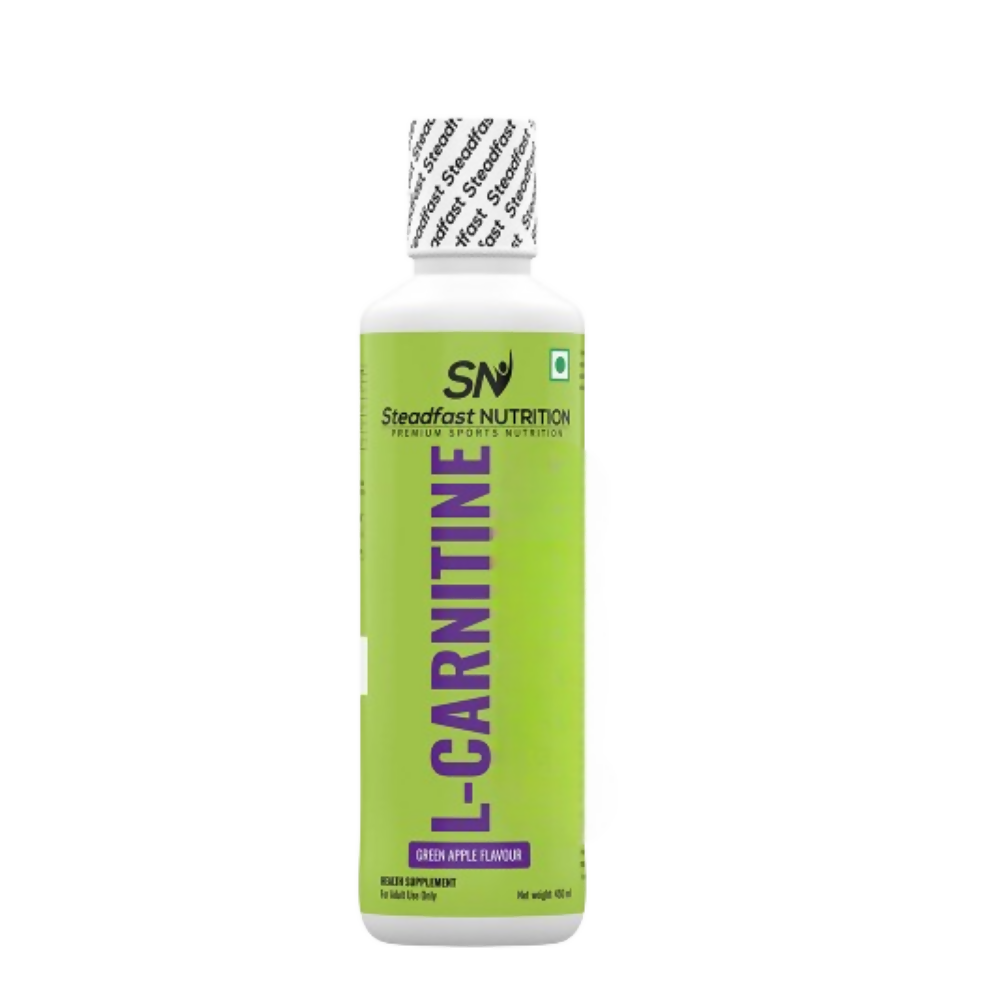 Image 1 of 450 ml for the product Steadfast Nutrition L-Carnitine Liquid - Green Apple Flavour