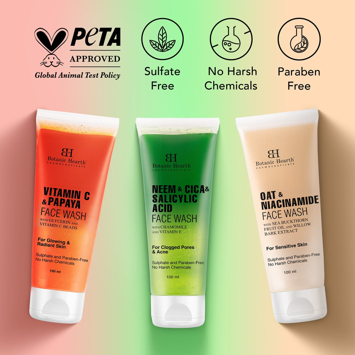 Image 2 of Botanic Hearth Papaya & Vitamin C Face Wash