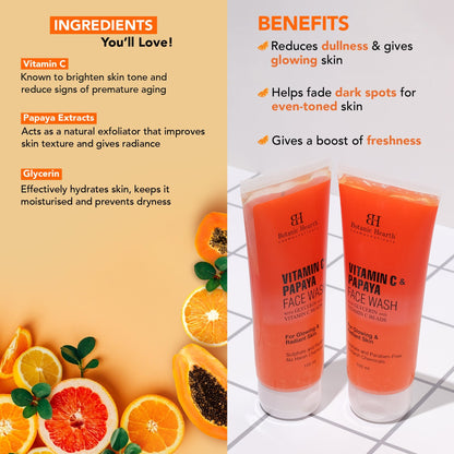 Image 4 of Botanic Hearth Papaya & Vitamin C Face Wash