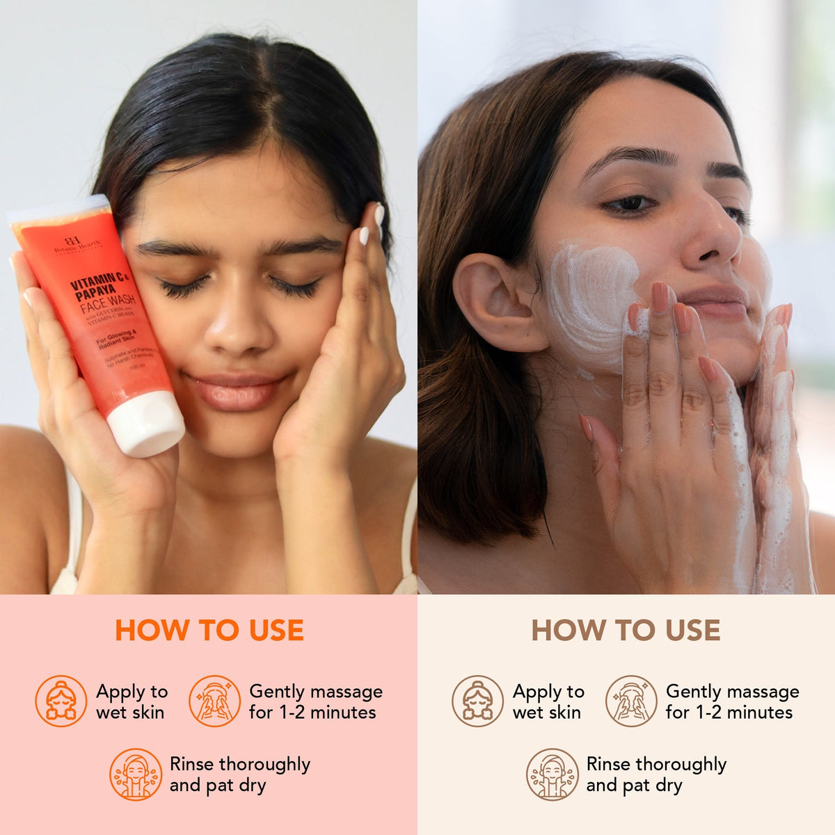 Image 5 of Botanic Hearth Papaya & Vitamin C with Oat & Niacinamide Face Wash
