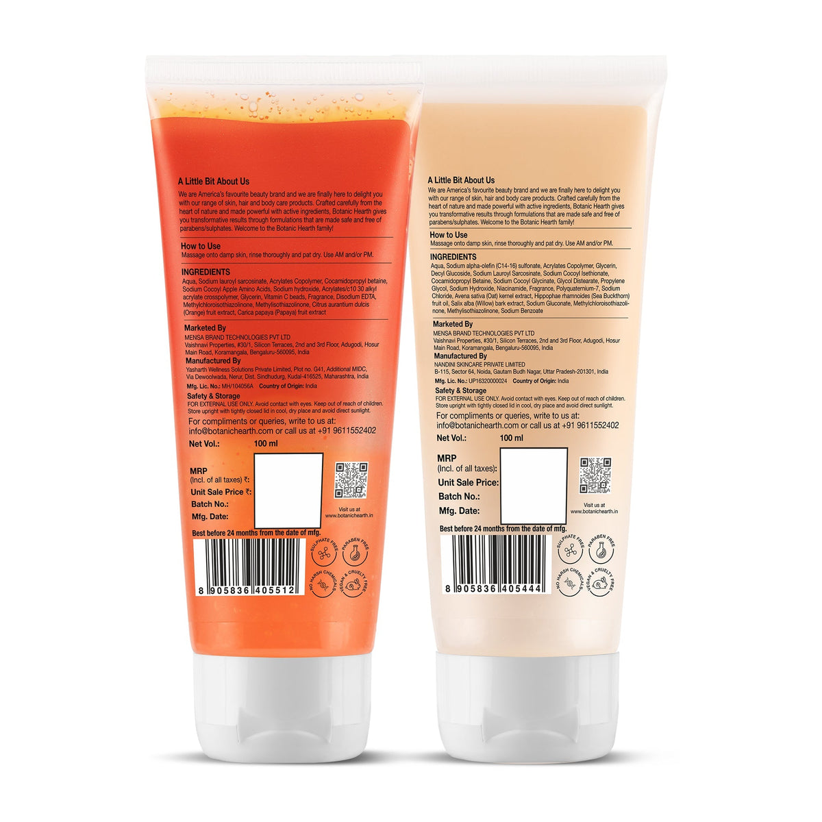 Image 7 of Botanic Hearth Papaya & Vitamin C with Oat & Niacinamide Face Wash