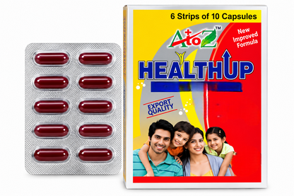 Image 1 of 60 caps for the product A to Z HealthUp Capsules