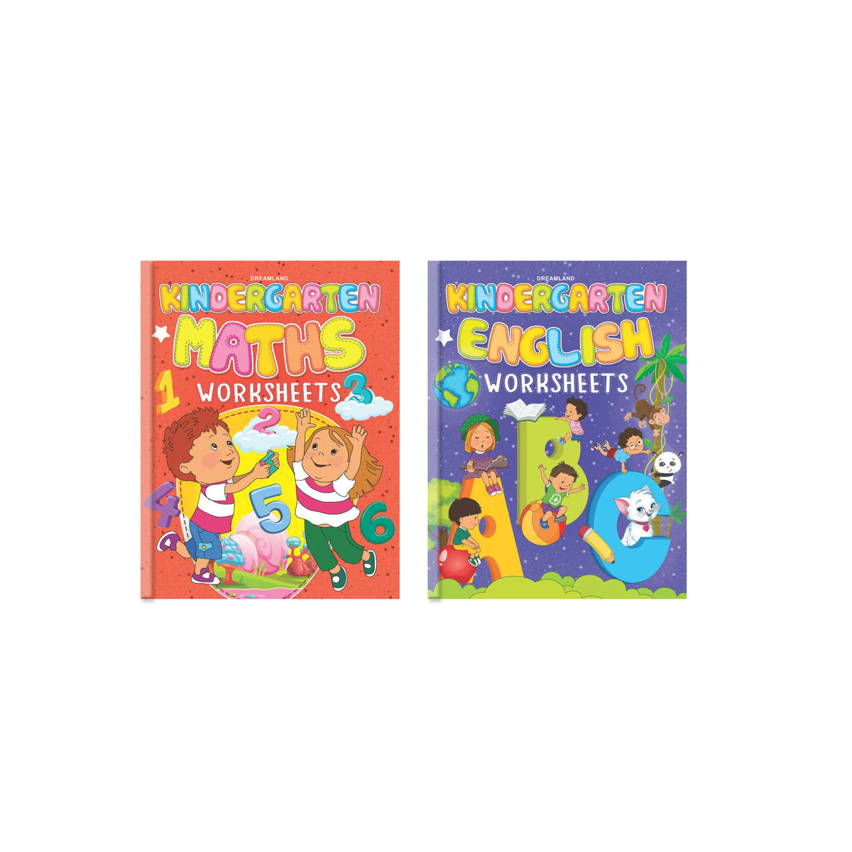 Image 1 of Dreamland Kindergarten Worksheets (A Set of 2 Books)