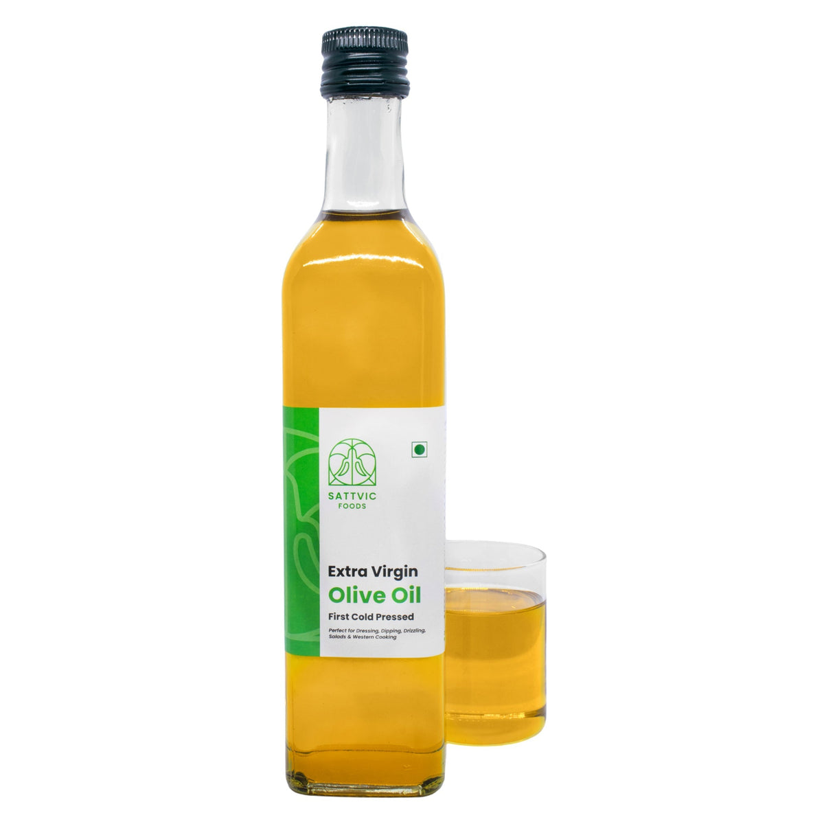 Image 1 of 1 L for the product Sattvic Foods Extra Virgin Spanish Olive Oil
