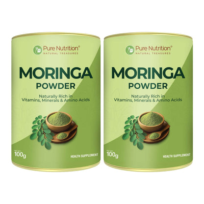Image 2 of 100 gm / Pack of 2 for the product Pure Nutrition Moringa Powder