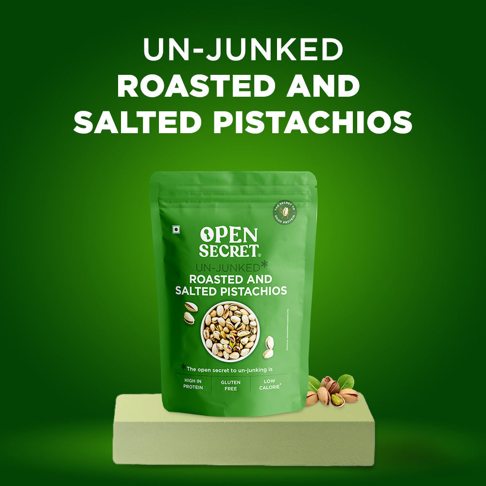 Image 1 of Open Secret Unjunked Roasted and Salted Pistachio