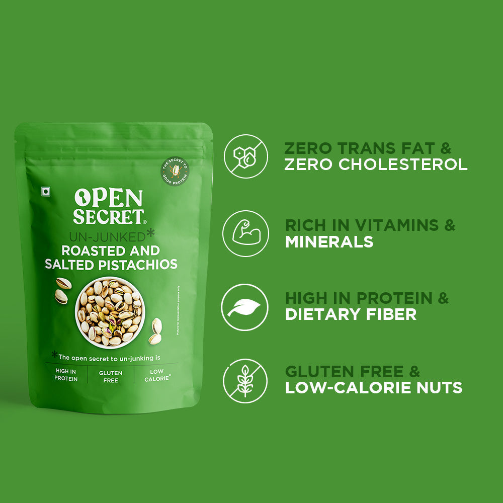 Image 3 of Open Secret Unjunked Roasted and Salted Pistachio