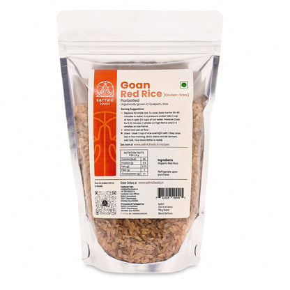 Image 8 of Sattvic Foods Organic Goan Red Rice | Fibre-Rich & Low GI