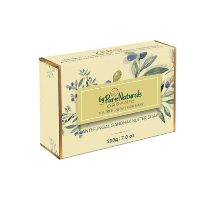 Image 2 of byPureNaturals Organic Shea Butter Neem Tea Tree & Rosemary Soap