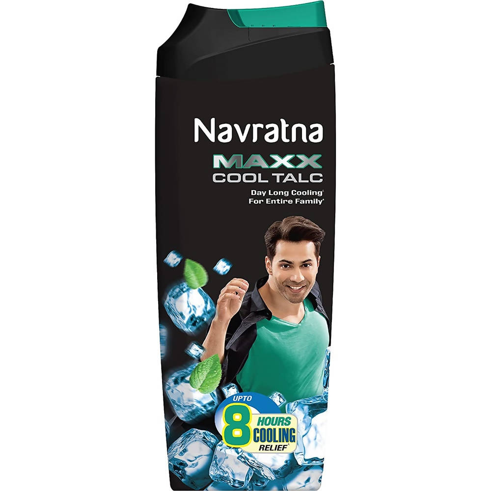 Image 1 of 400 gm / Pack of 1 for the product Navratna Maxx Cool Talc