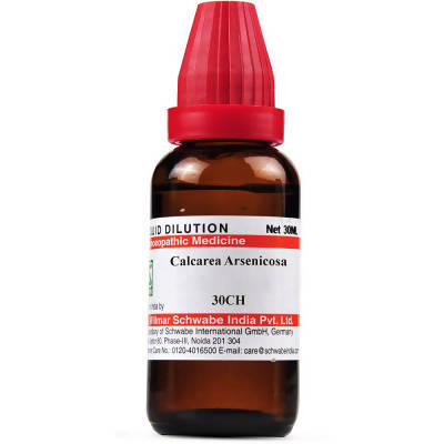 Image 1 of 30 CH / 30 ml for the product Dr. Willmar Schwabe India Calcarea Arsenicosa Dilution