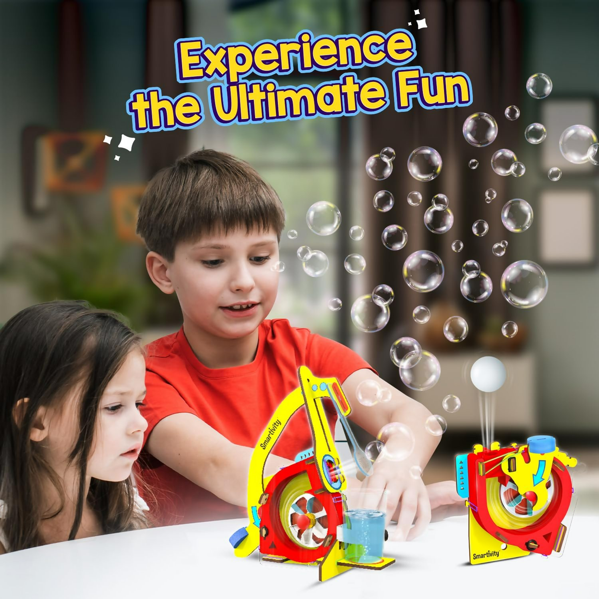 Image 7 of Smartivity 10-in-1 Motor-Powered Gadgets Kit For Kids Ages 6,7,8,9,10,11,12 Years Old Build 10+ Cool Electronics Projects