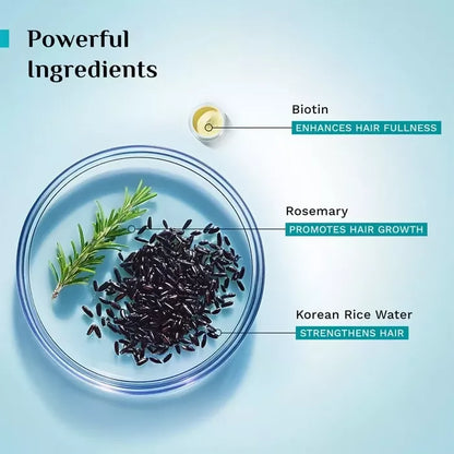 Image 4 of Pilgrim Korean Black Rice and Rosemary Water Spray With Biotin