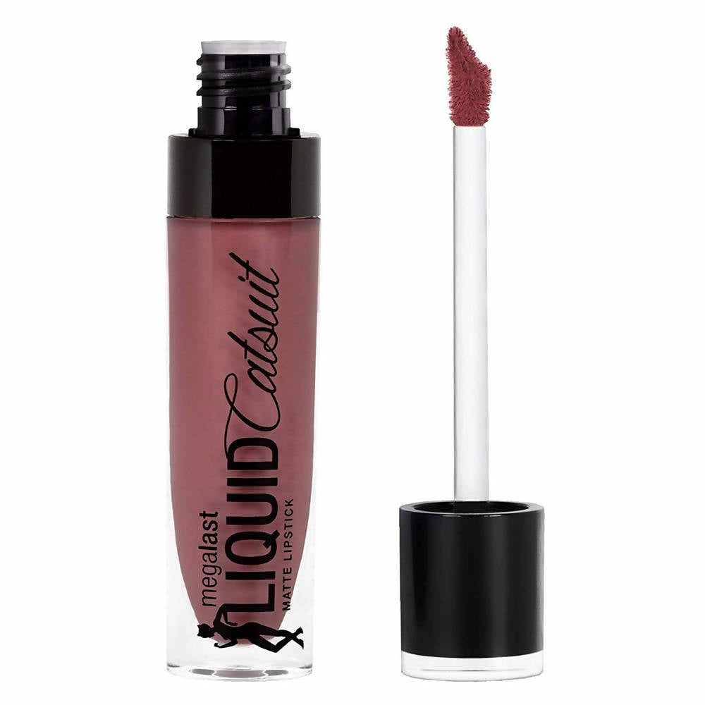 Image 1 of 5.7 gm / Pack of 1 for the product Wet n Wild Rebel Rose MegaLast Liquid Catsuit Matte Lipstick - Kiss Of Death