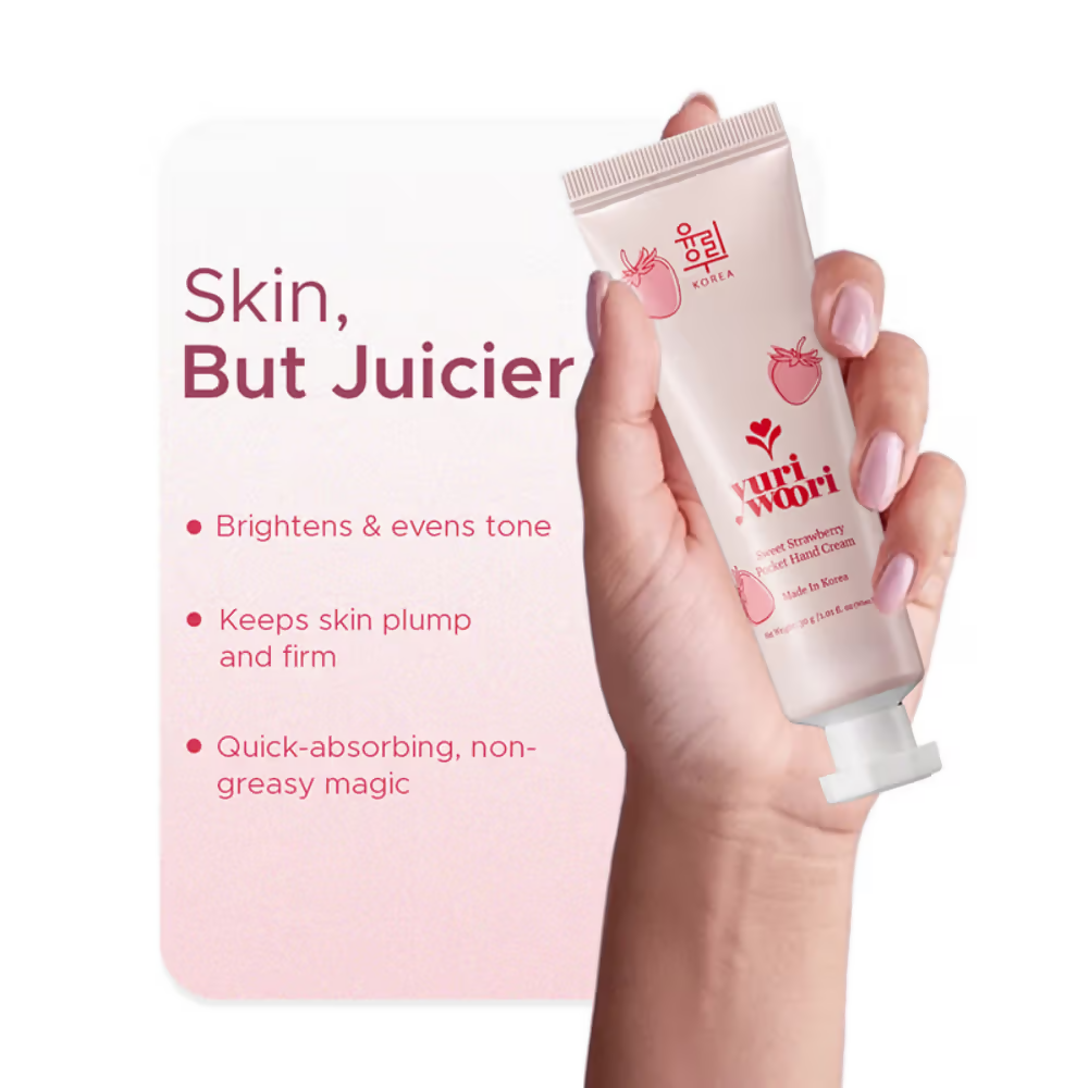 Image 4 of Yuri Woori Sweet Strawberry Pocket Hand Cream