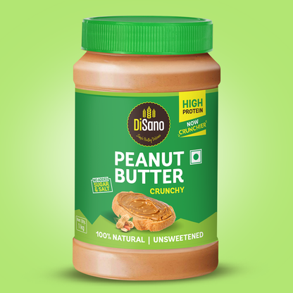 Image 5 of 1 kg / Crunchy for the product Disano Natural Peanut Butter