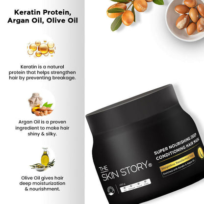 Image 7 of The Skin Story Sulphate Free Keratin Protein Hair Mask
