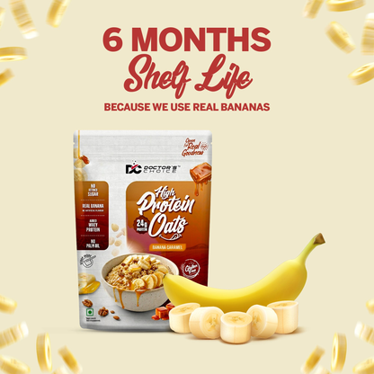 Image 6 of Doctor's Choice Protein Oats (Banana Caramel) 375 GM