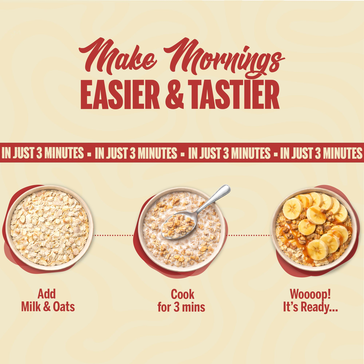 Image 5 of Doctor's Choice Protein Oats Combo – Banana Caramel & Chocolate Protein Oats