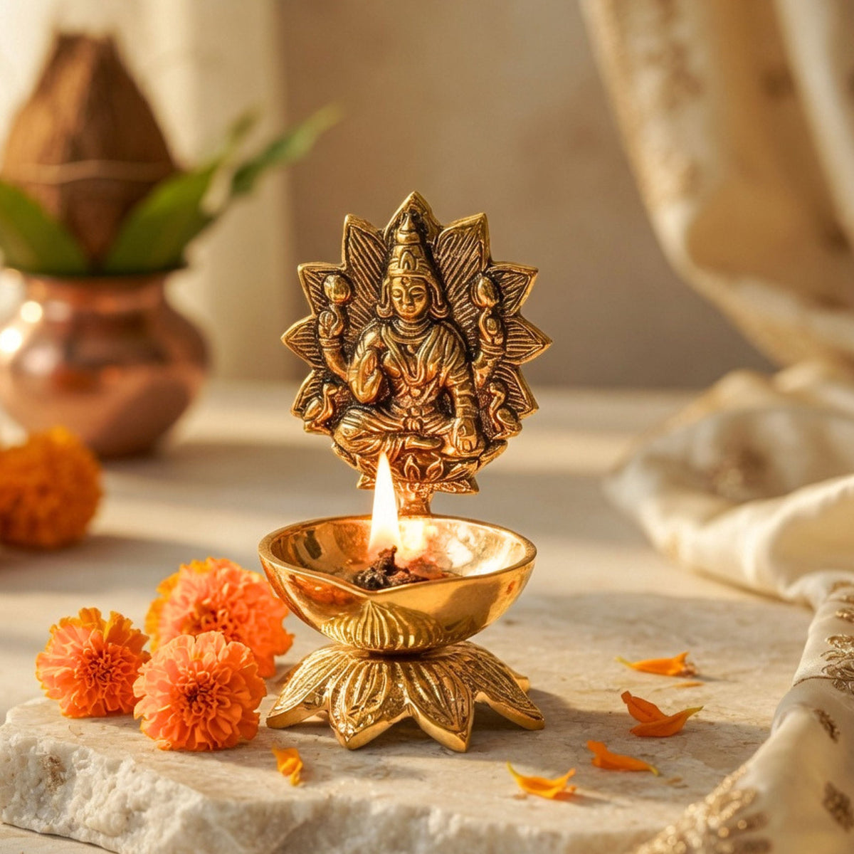 Image 3 of Behoma Lakshmi Diya