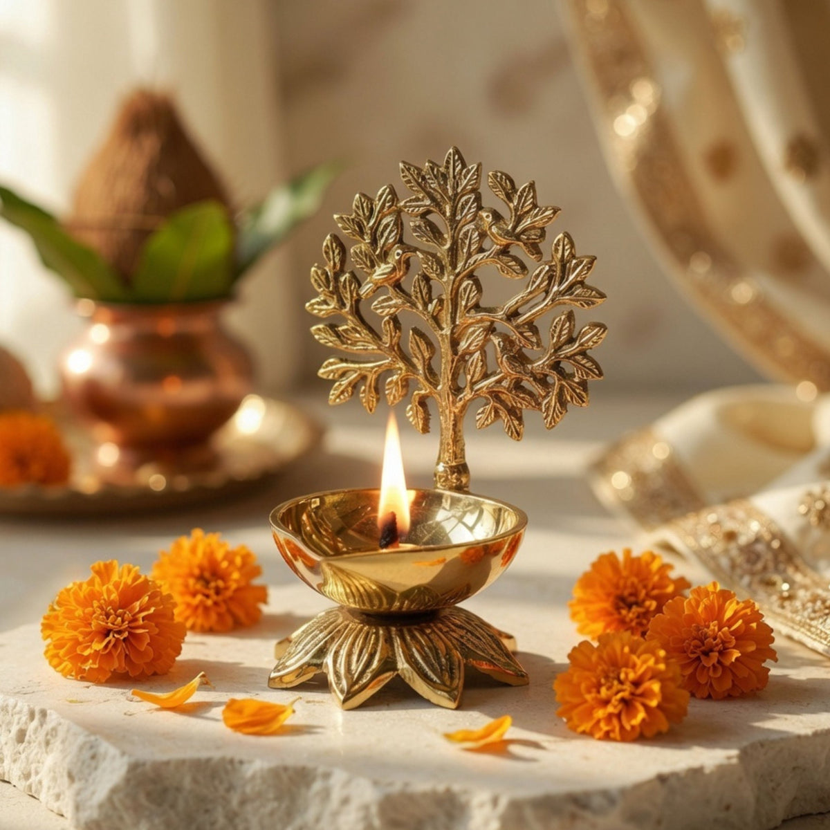 Image 3 of Behoma Kalpavriksha Diya