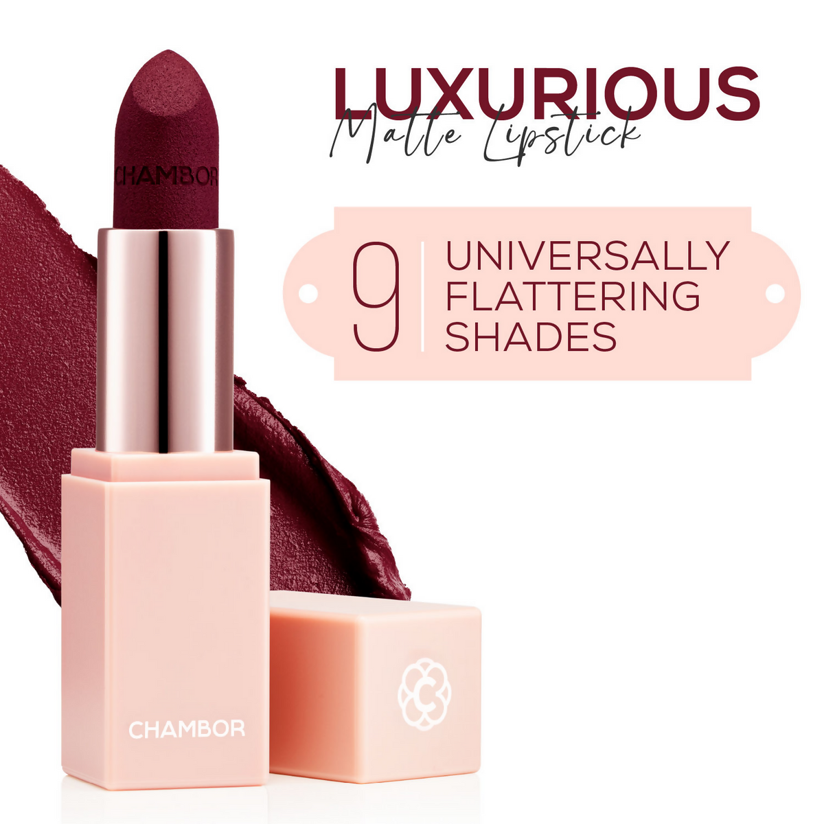 Image 3 of Chambor Colour Studio Les Universelles Matte Lipstick - Muse