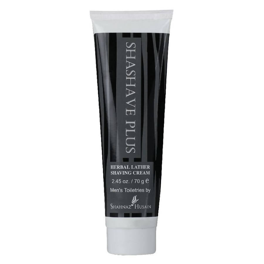 Image 1 of 70 gm for the product Shahnaz Husain Shashave Plus - Herbal Lather Shaving Cream