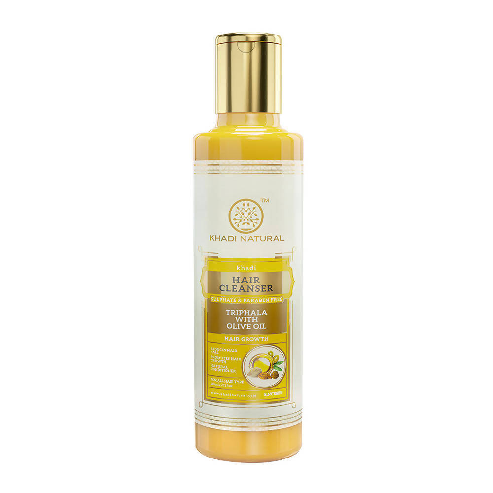 Image 1 of 210 ml for the product Khadi Natural Triphala with Olive Oil Hair Cleanser