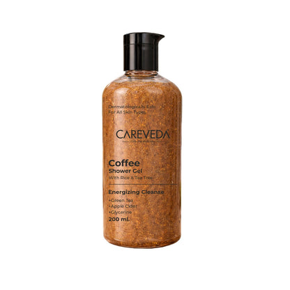 Image 1 of 200 ml / Pack of 1 for the product CareVeda Coffee Shower Gel | Deep Cleansing, Hydrating & Refreshing Skin