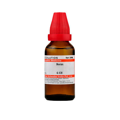 Image 1 of 6 CH / 30 ml for the product Dr. Willmar Schwabe India Borax Dilution