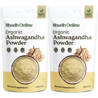 Image 10 of 1000 gm for the product Shudh Online Pure Aswagandhada Powder