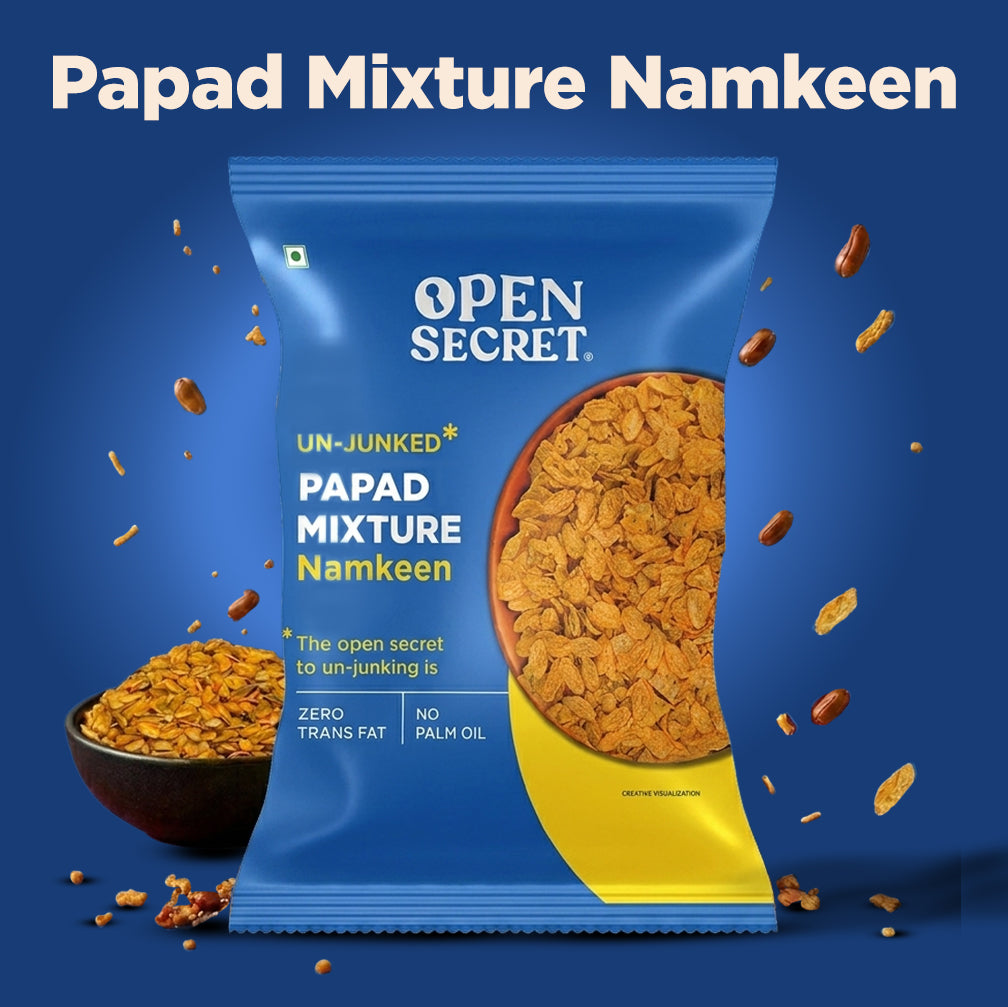 Image 1 of Open Secret Unjunked Papad Namkeen