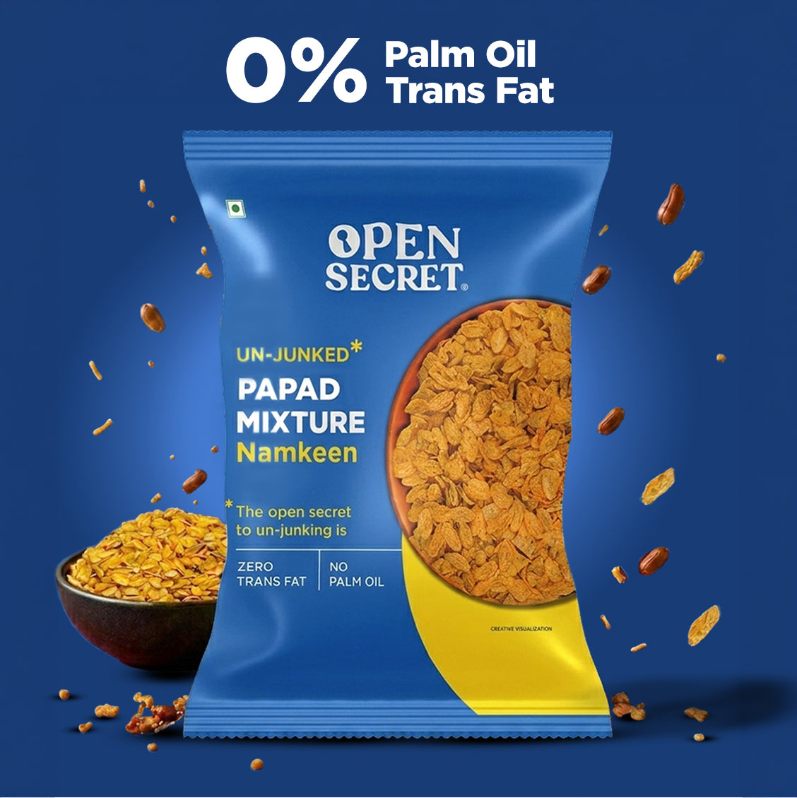 Image 2 of Open Secret Unjunked Papad Namkeen